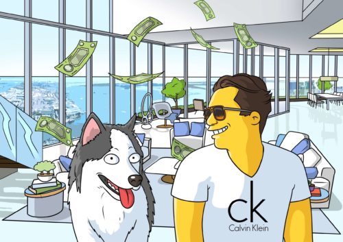 Custom Simpsons Portrait photo review