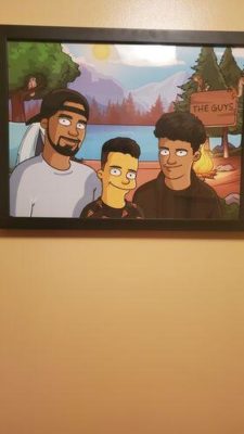 Custom Simpsons Portrait photo review