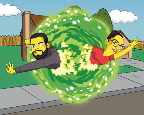 Custom Simpsons Portrait photo review