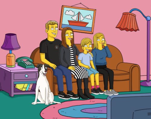 Custom Simpsons Portrait photo review