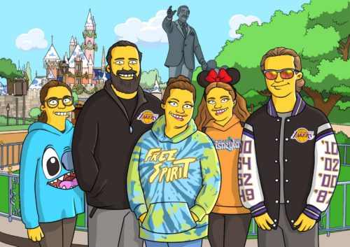 Custom Simpsons Portrait photo review