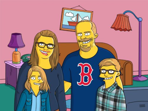 Custom Simpsons Portrait photo review