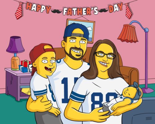 Custom Simpsons Portrait photo review