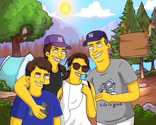 Custom Simpsons Portrait photo review