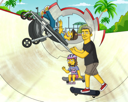 Custom Simpsons Portrait photo review