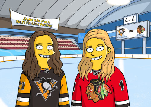 Custom Simpsons Portrait photo review