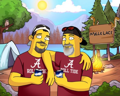 Custom Simpsons Portrait photo review