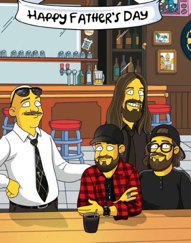 Custom Simpsons Portrait photo review