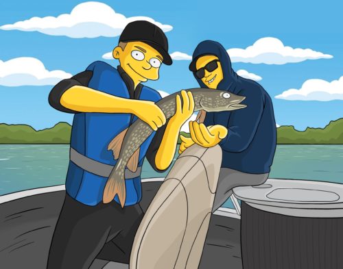 Custom Simpsons Portrait photo review