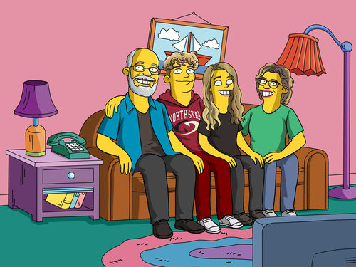 Custom Simpsons Portrait photo review