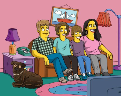 Custom Simpsons Portrait photo review