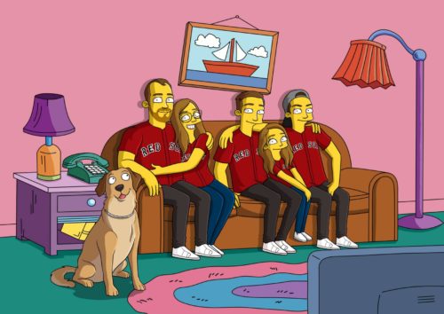 Custom Simpsons Portrait photo review