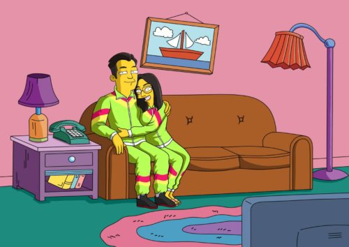 Custom Simpsons Portrait photo review