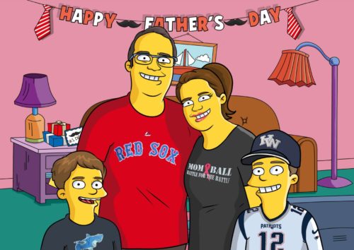 Custom Simpsons Portrait photo review