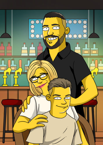 Custom Simpsons Portrait photo review