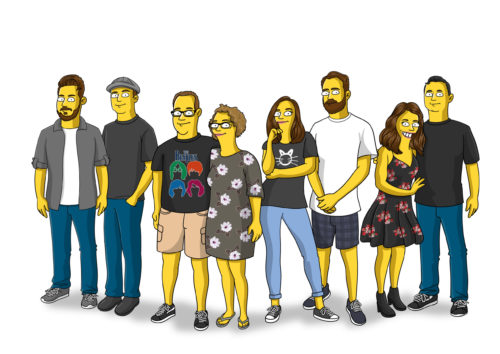 Custom Simpsons Portrait photo review