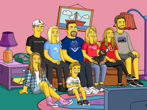 Custom Simpsons Portrait photo review
