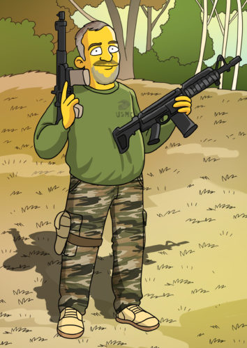 Custom Simpsons Portrait photo review