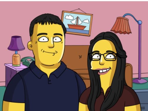 Custom Simpsons Portrait photo review