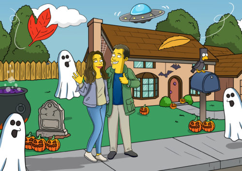 Custom Simpsons Portrait photo review