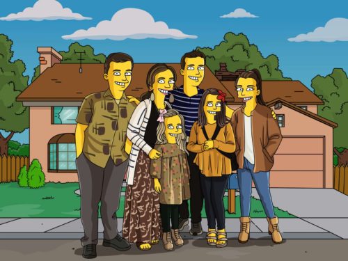 Custom Simpsons Portrait photo review