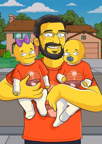 Custom Simpsons Portrait photo review