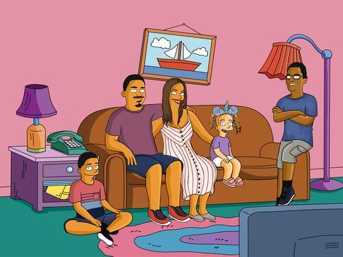 Custom Simpsons Portrait photo review