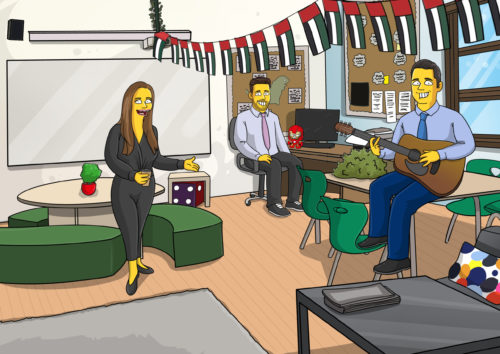 Custom Simpsons Portrait photo review