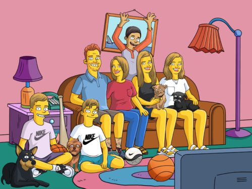 Custom Simpsons Portrait photo review