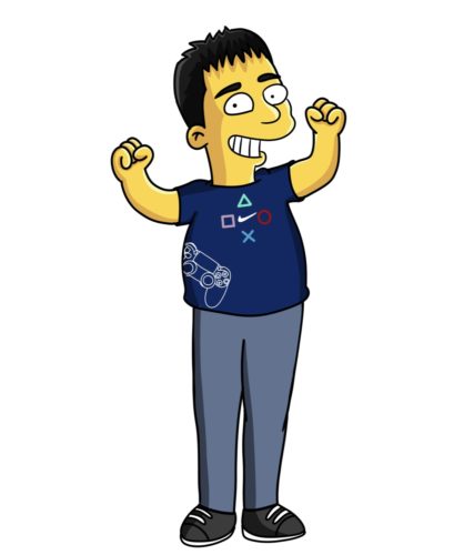 Custom Simpsons Portrait photo review