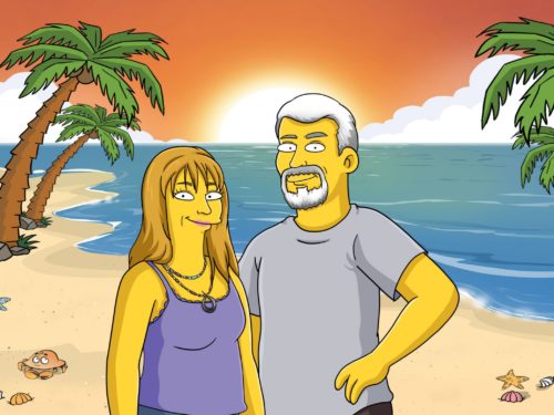 Custom Simpsons Portrait photo review