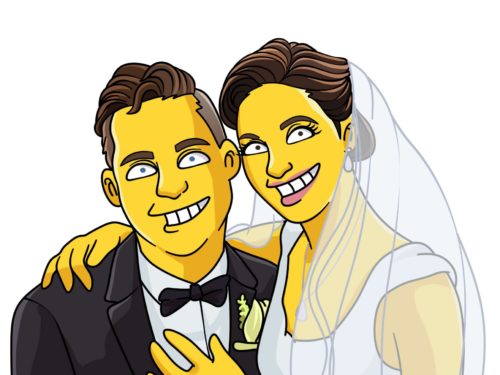 Custom Simpsons Portrait photo review