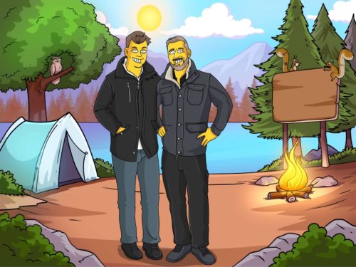 Custom Simpsons Portrait photo review