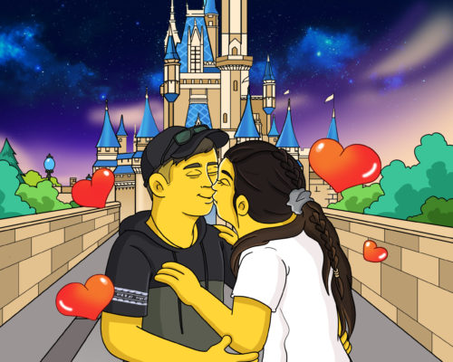 Custom Simpsons Portrait photo review