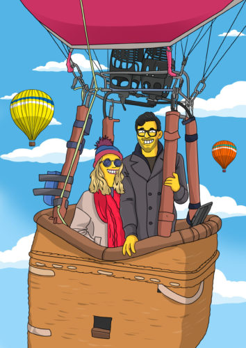 Custom Simpsons Portrait photo review