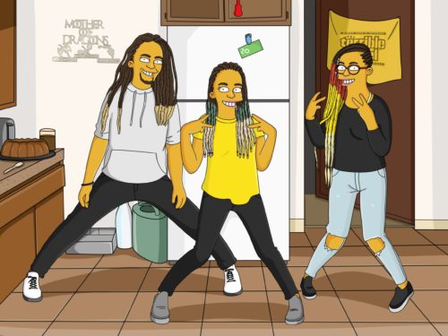 Custom Simpsons Portrait photo review