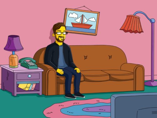 Custom Simpsons Portrait photo review