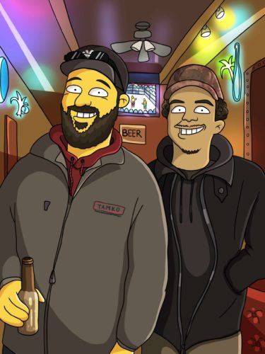 Custom Simpsons Portrait photo review