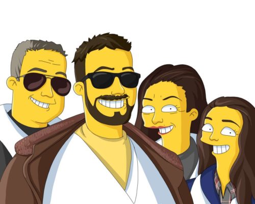 Custom Simpsons Portrait photo review