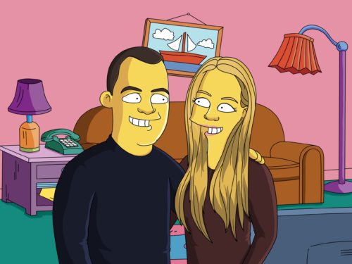Custom Simpsons Portrait photo review