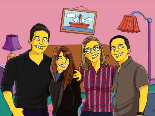 Custom Simpsons Portrait photo review