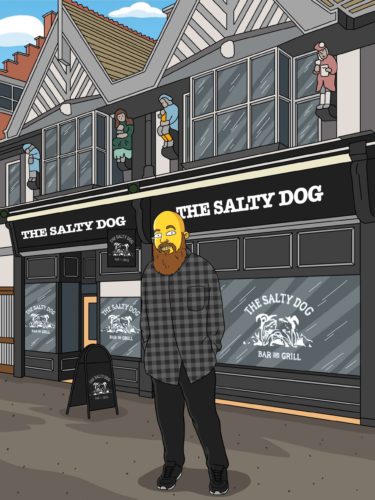 Custom Simpsons Portrait photo review