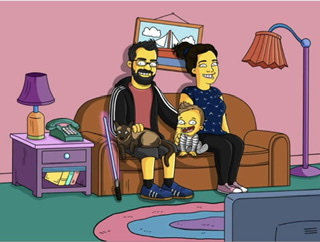 Custom Simpsons Portrait photo review