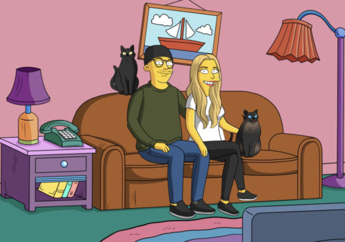 Custom Simpsons Portrait photo review