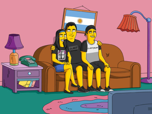 Custom Simpsons Portrait photo review