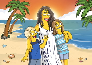 Custom Simpsons Portrait photo review