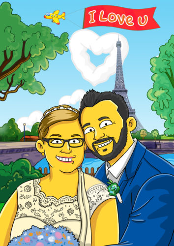 Custom Simpsons Portrait photo review