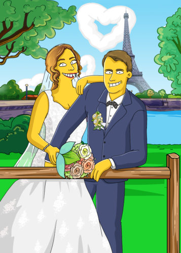 Custom Simpsons Portrait photo review