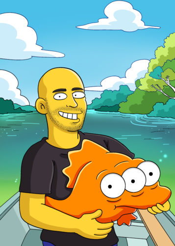 Custom Simpsons Portrait photo review