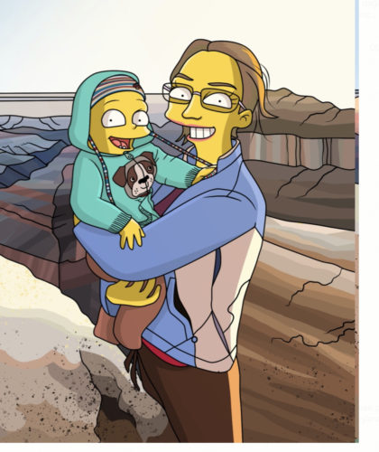 Custom Simpsons Portrait photo review